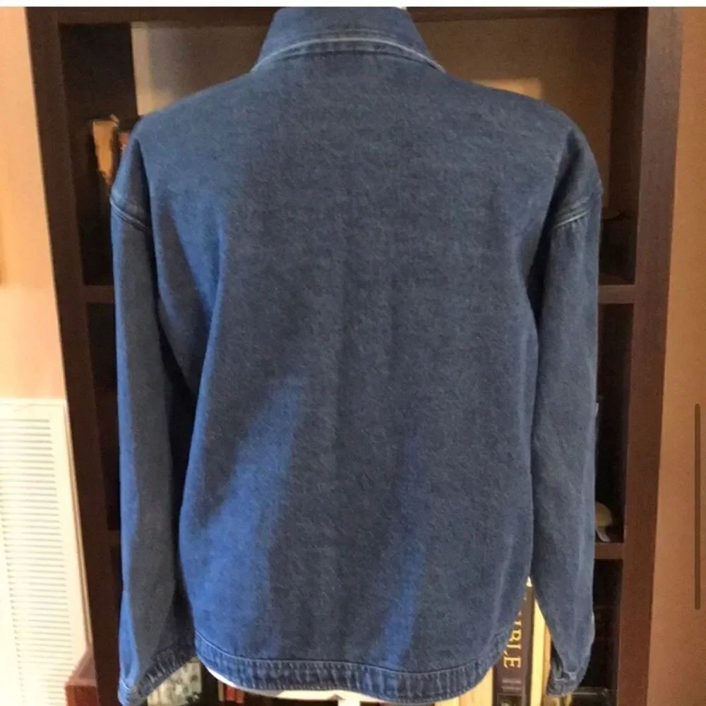 New Directions Embroidered Denim Jacket Small - Picture 9 of 9